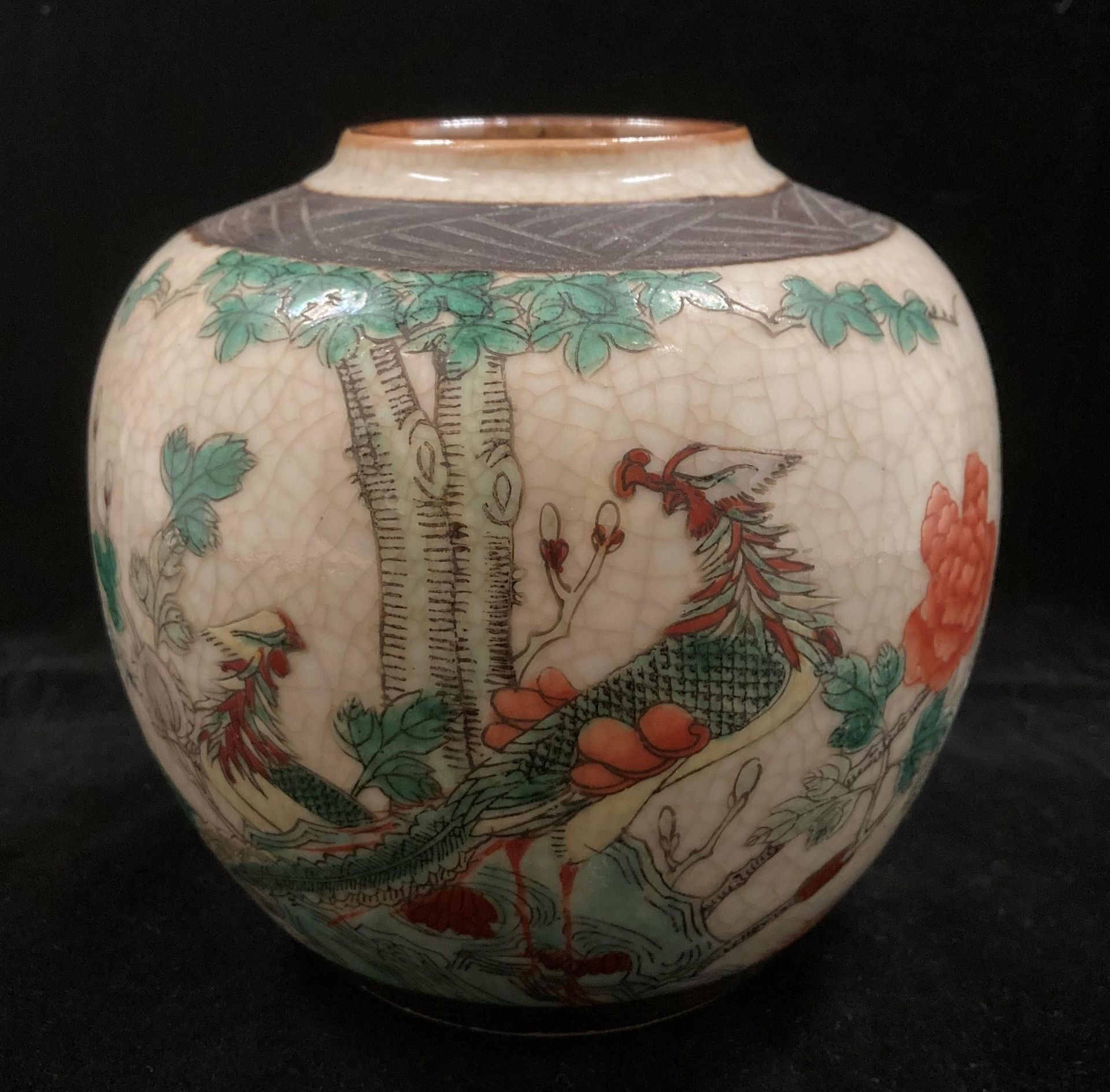 An oriental tree patterned vase 13. - Image 4 of 9