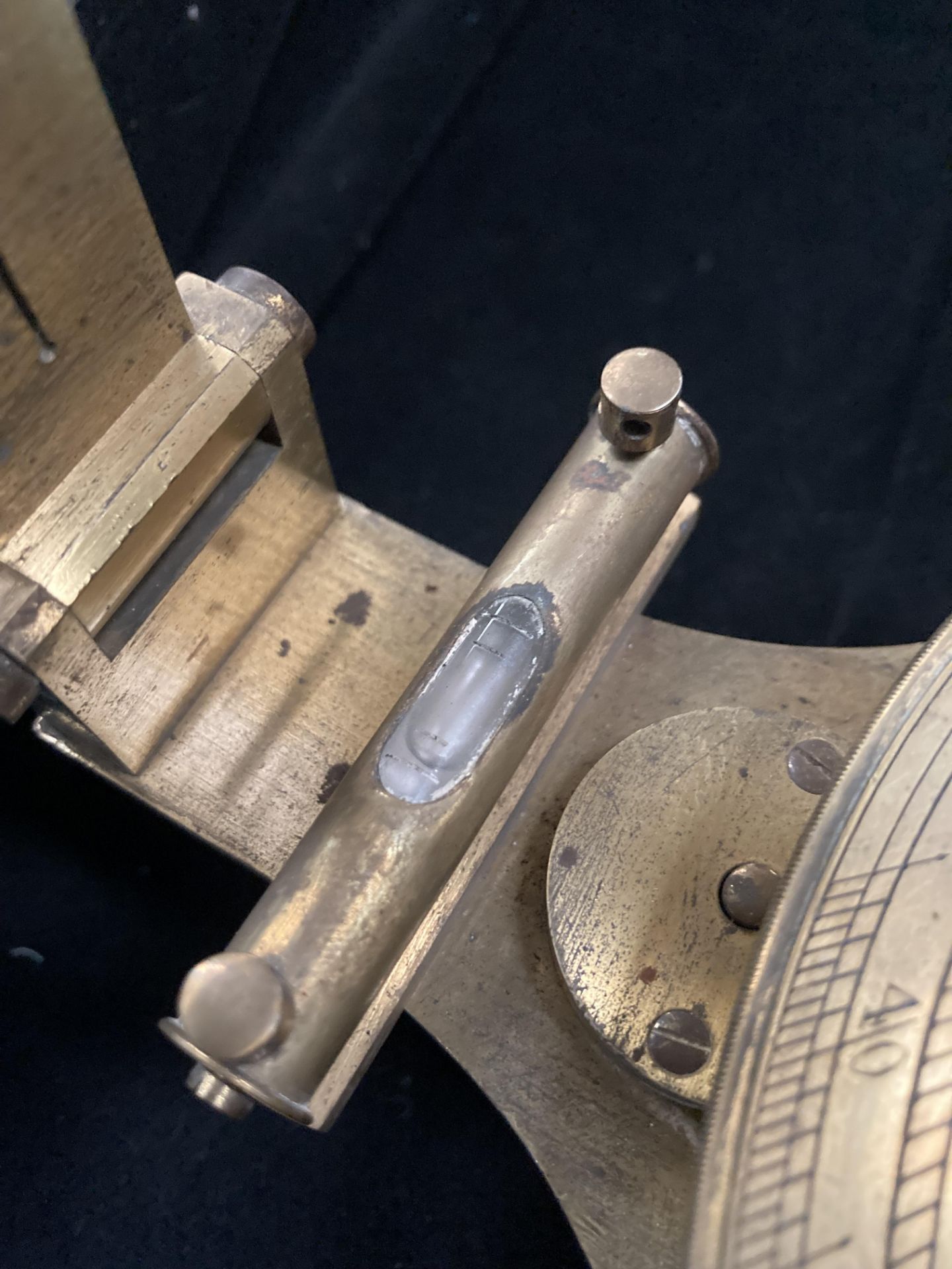 John Davis and Son (Derby) Ltd a wood cased brass miners surveying instrument, - Image 12 of 17