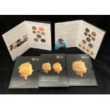 The Royal Mint 'The Fourth and Fifth' Coinage Portrait Collection 2015 - in presentation pack