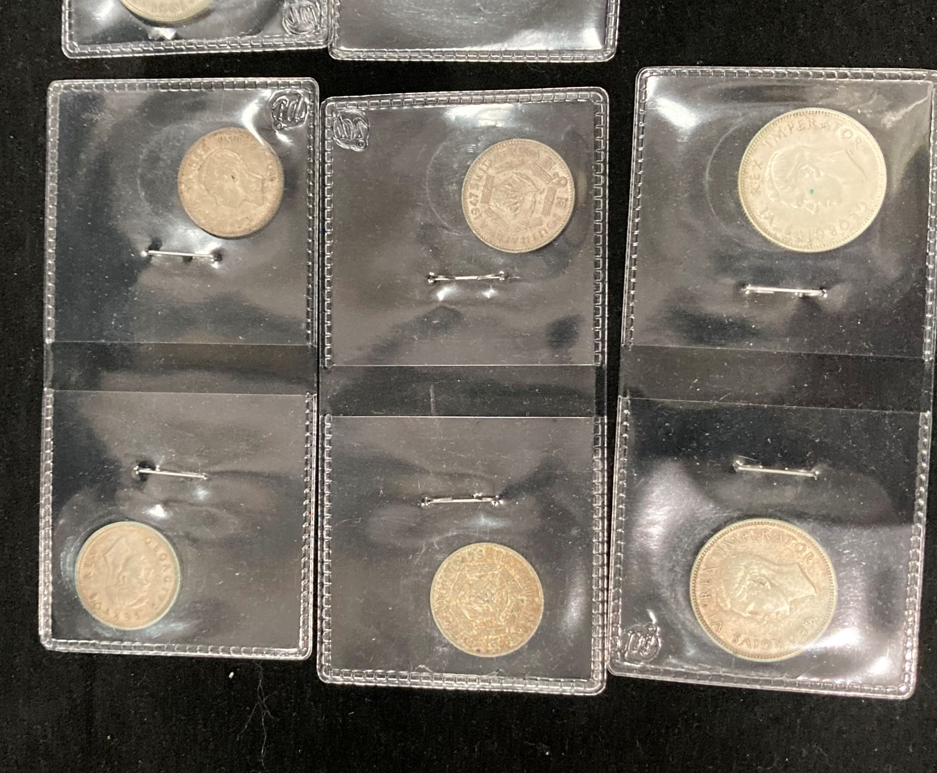 A small collection of South Africa silver coins (11) - Image 2 of 3