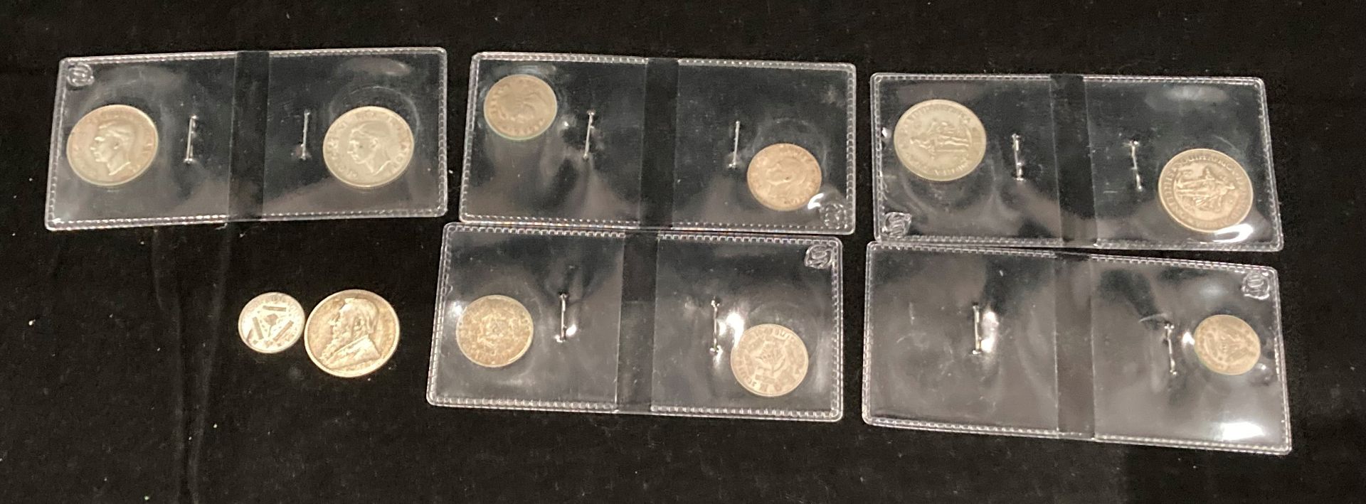 A small collection of South Africa silver coins (11)