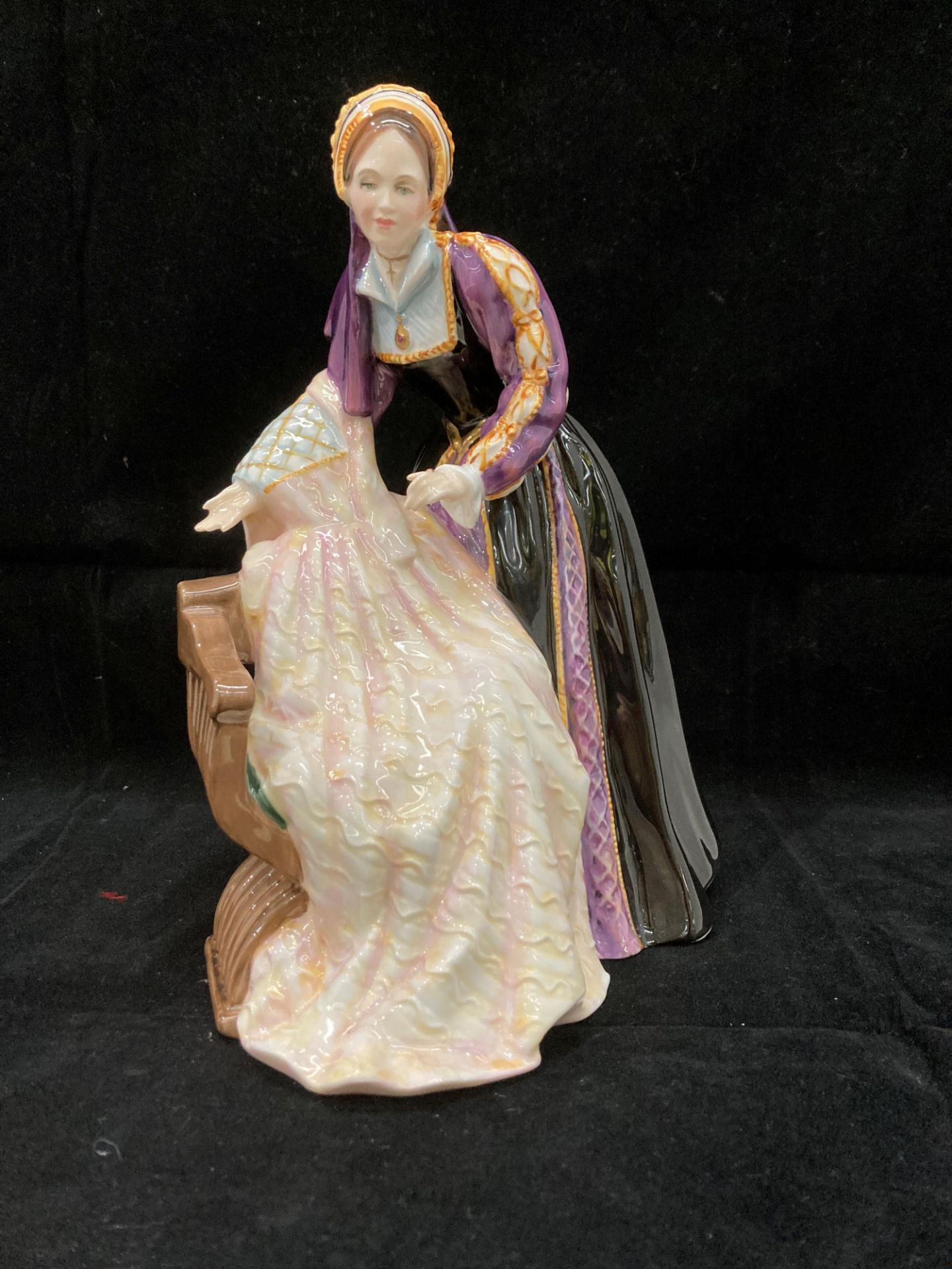 A Royal Doulton Limited Edition figurine of 'Catherine Howard' HN3449 No 40/9500 22.