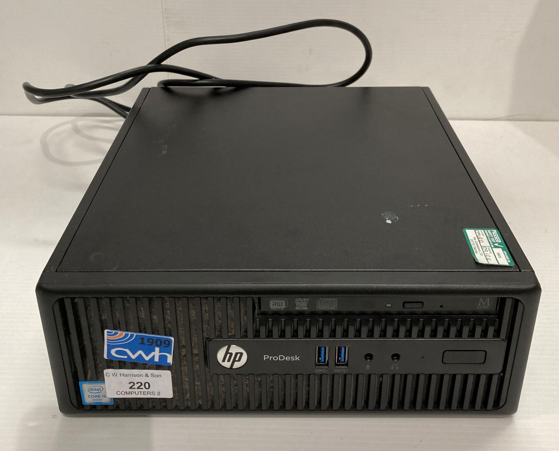 HP ProDesk 400 G3 i5 desktop computer 8GB RAM,