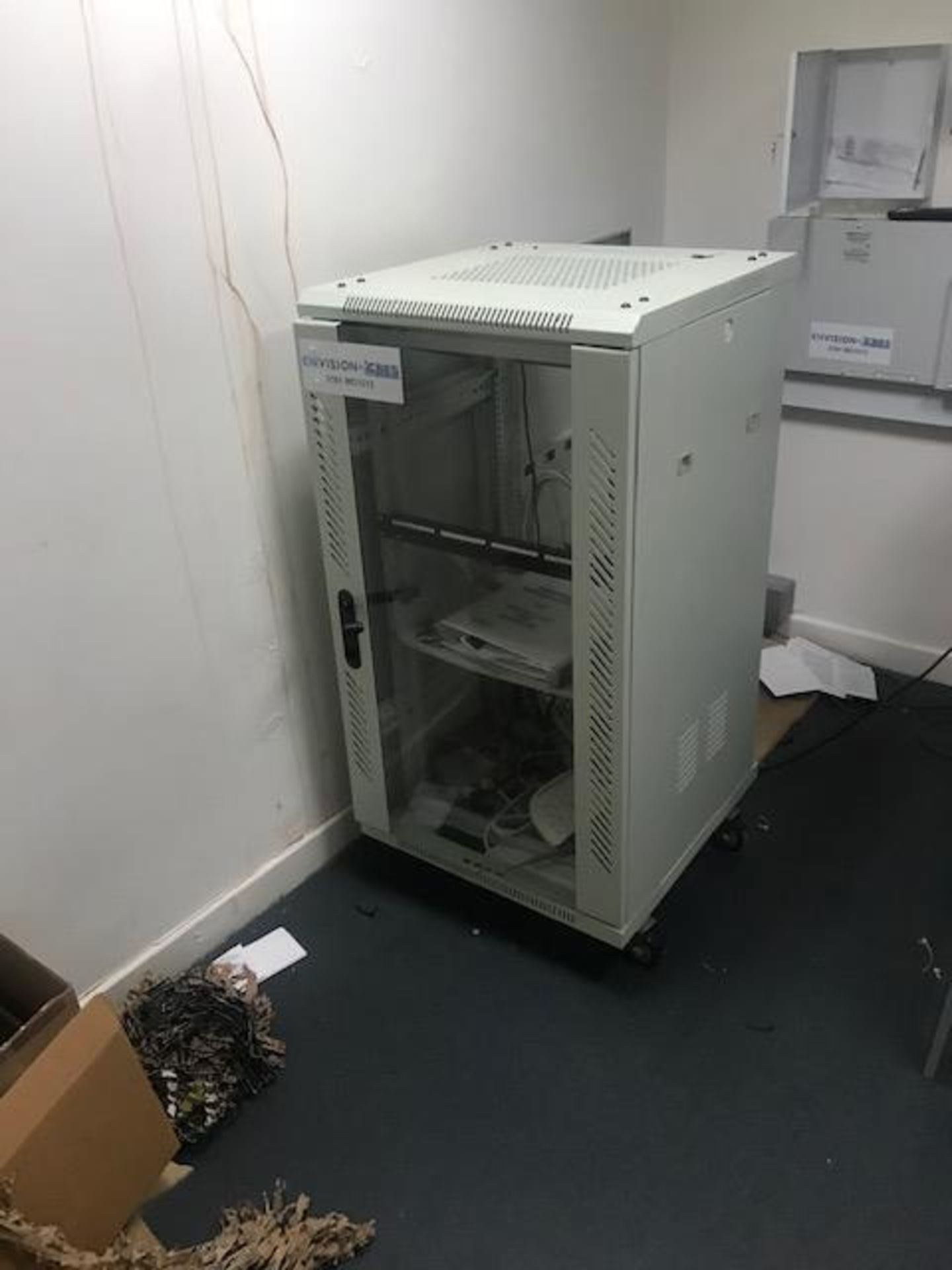 2 x Comms Cabinets located in server room on the first floor. - Image 3 of 5