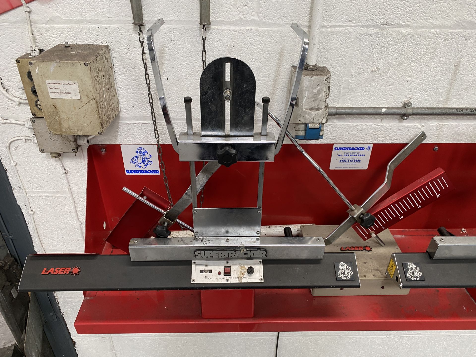 A Super Tracker Laser Wheel Alignment System, sn. - Image 3 of 7