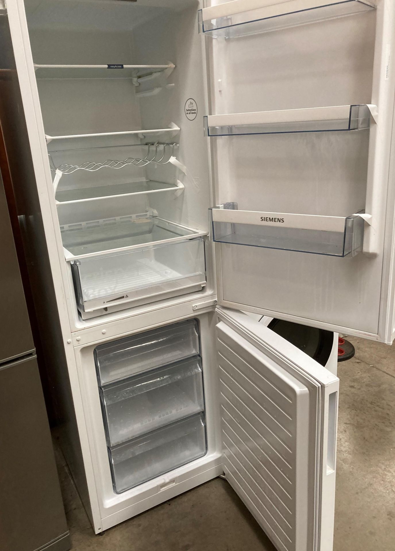 Siemens upright fridge freezer (opposite pay office) - Image 2 of 2