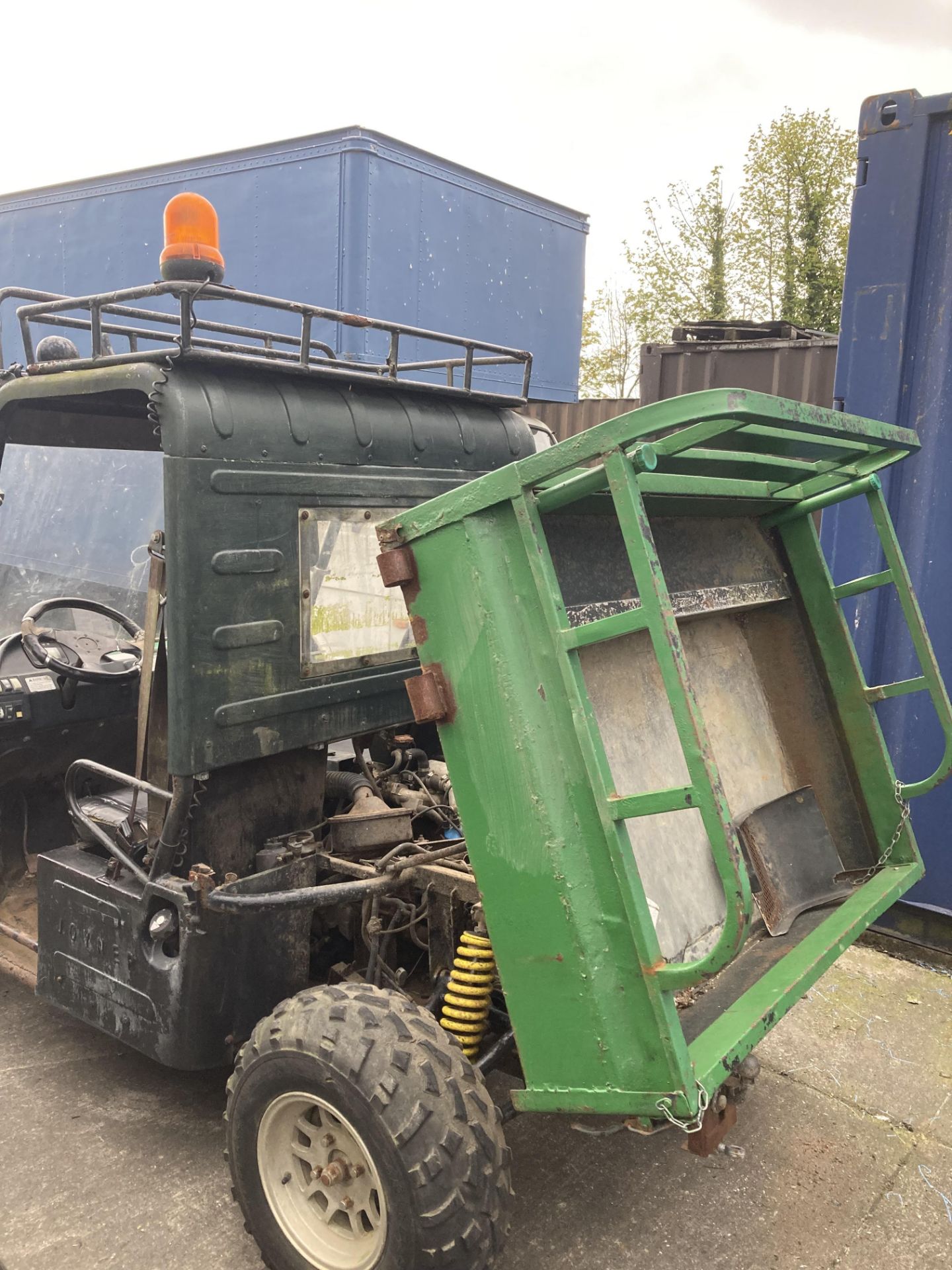 JOYNER JNSZ65OUV 4WD off road vehicle - petrol - green - manual tipper body - complete with manual. - Image 9 of 15