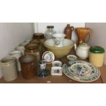 Twenty plus items including two shallow Royal Worcester dishes 8.5cm square and 9.