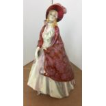 Royal Doulton The Paisley Shawl figurine 21cm high (appears undamaged) U06