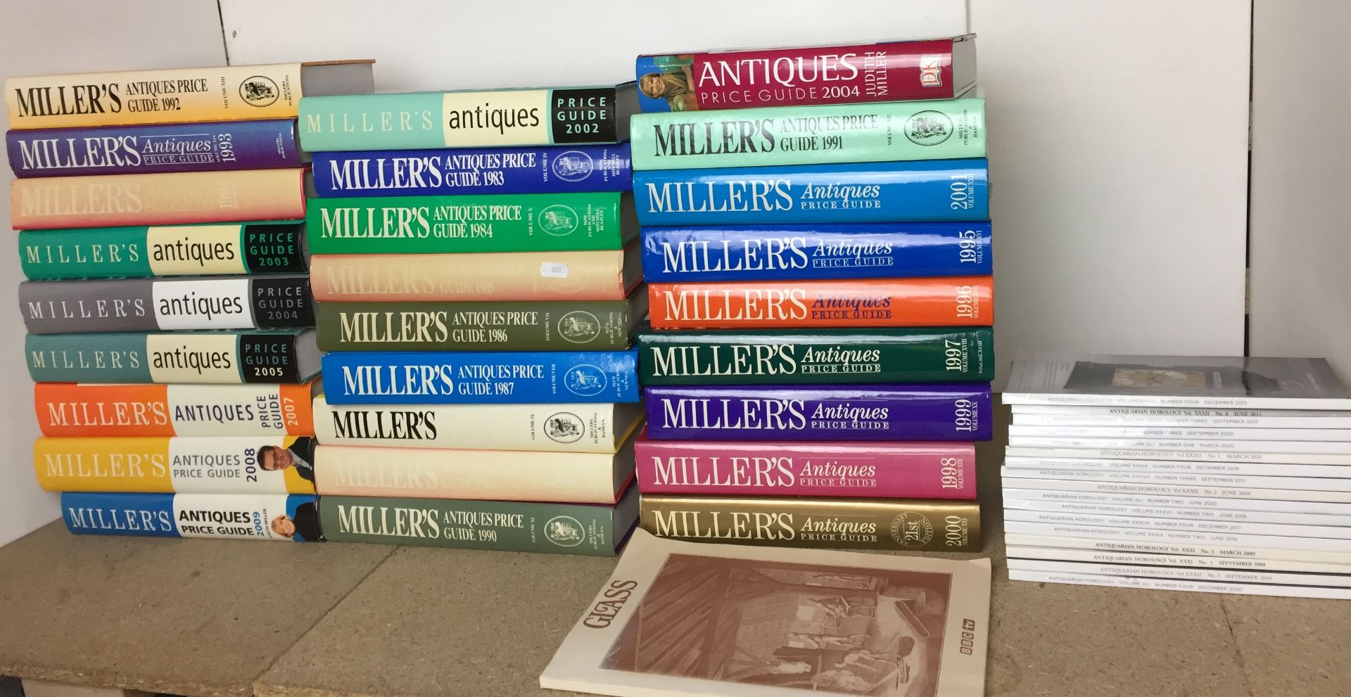 Forty-five books including Miller's Antiques guides,