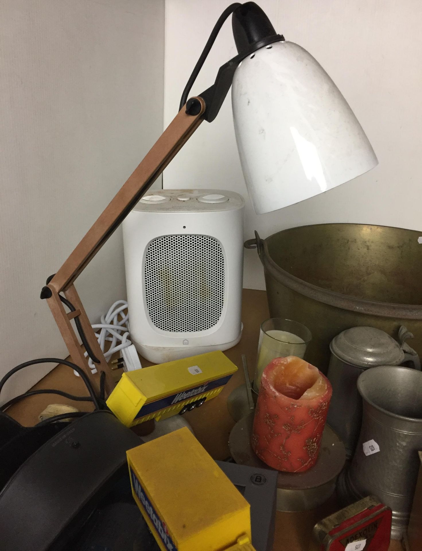 Twenty items including GoodHome KPT-2000B oscillating fan heater, Maclamp no. - Image 2 of 6