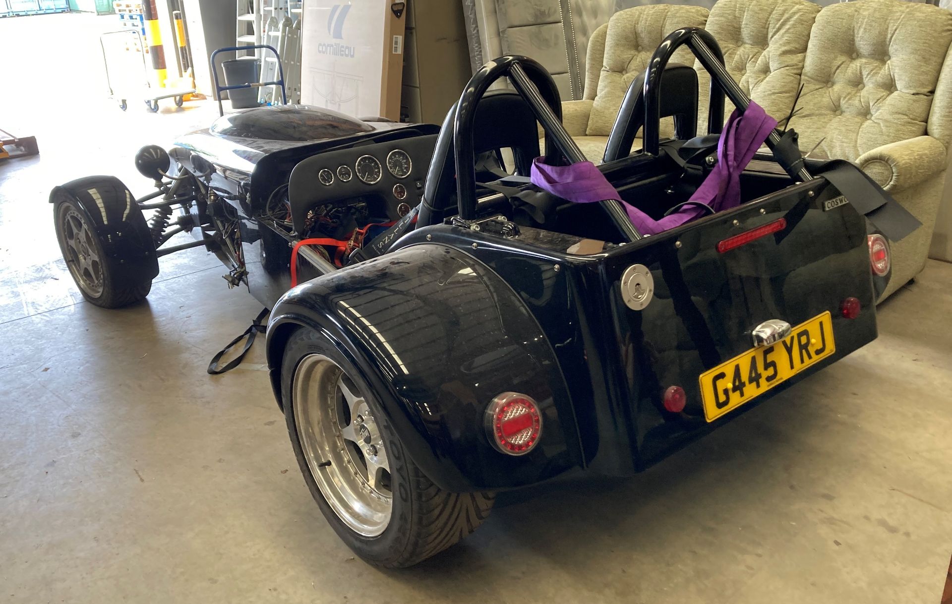 Dax Rush Kit Car with Cosworth 16v DOHC Turbo Engine - Petrol - Black, Registration number G445 YRJ, - Image 6 of 15