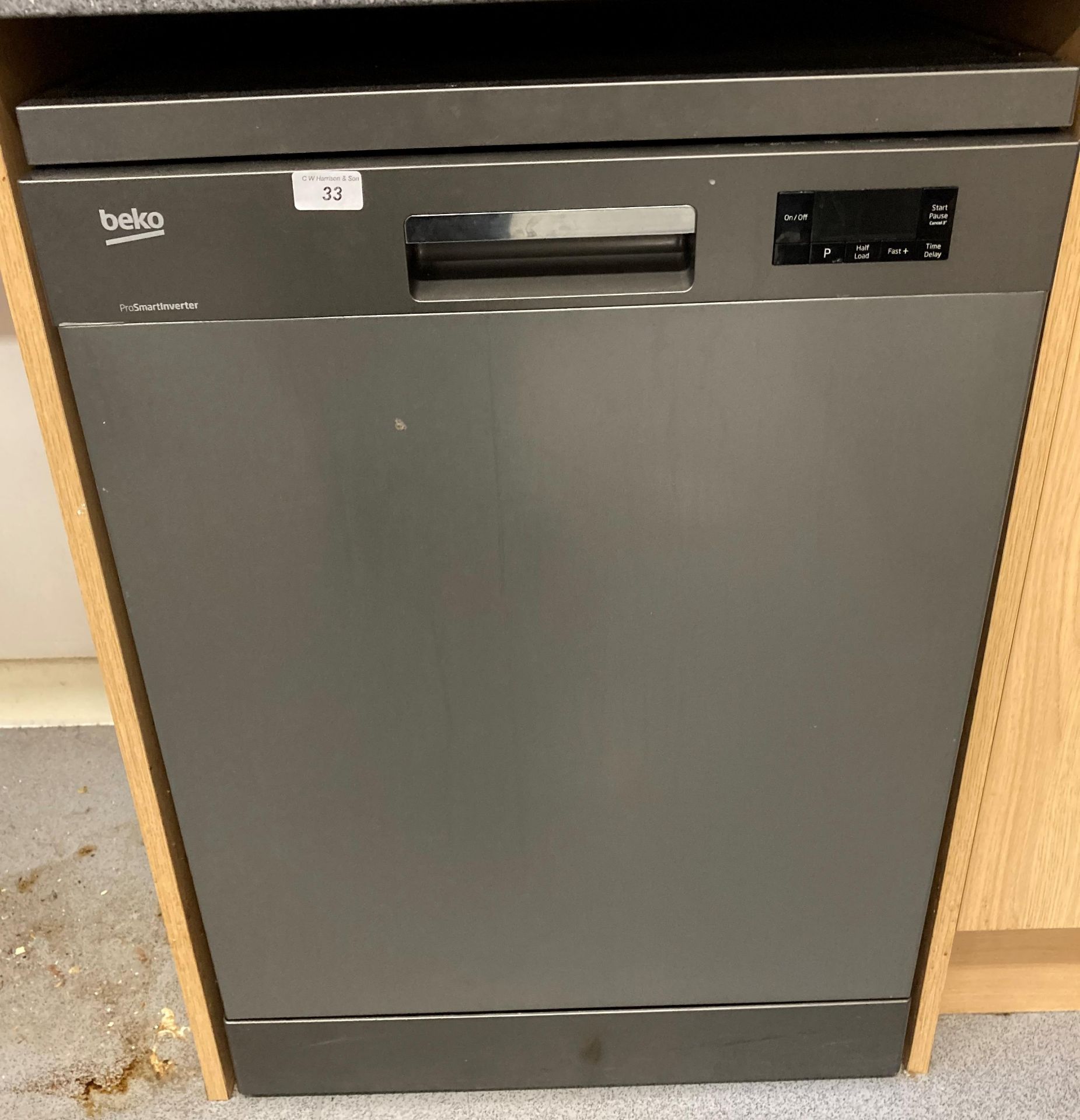 Beco Pro Smart invertor dishwasher (grey case).