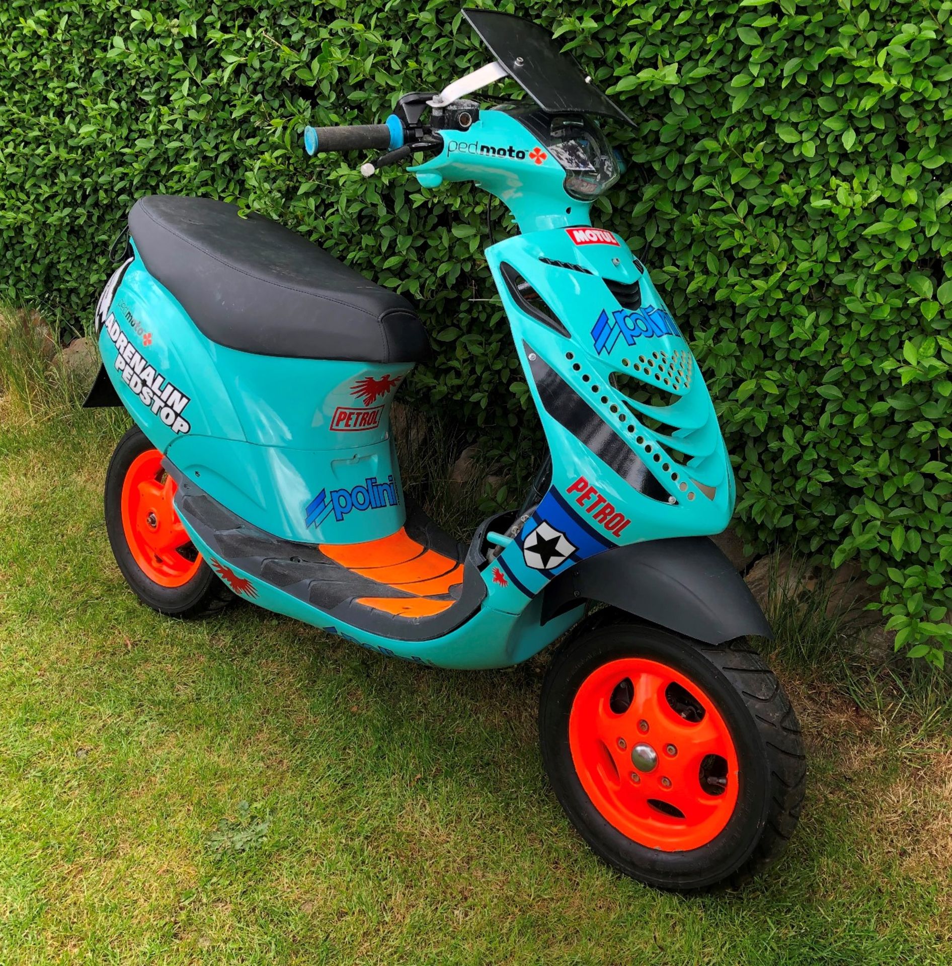 PIAGGIO ZIP SP 77cc SCOOTER - Aqua green Now running a Malossi 77cc MHR engine. Polini crank. - Image 4 of 20