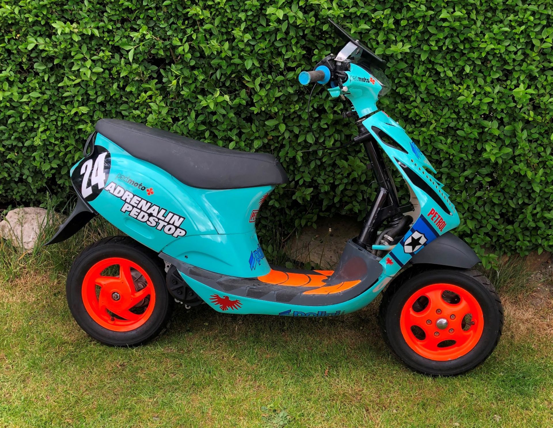 PIAGGIO ZIP SP 77cc SCOOTER - Aqua green Now running a Malossi 77cc MHR engine. Polini crank. - Image 3 of 20