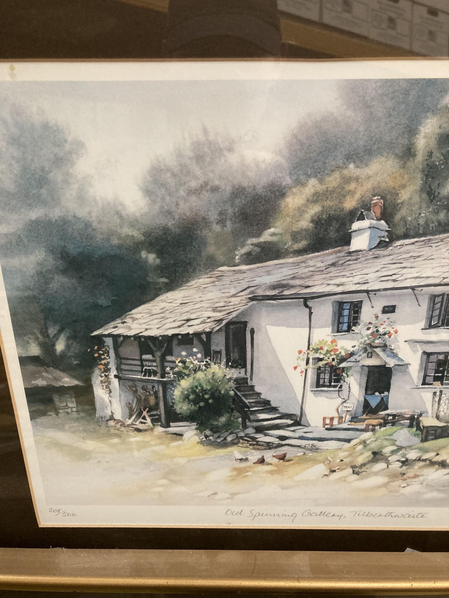 Judy Boyes, a set of four signed limited edition prints, Seathwaite Farm Barrowdale, no. - Image 2 of 6