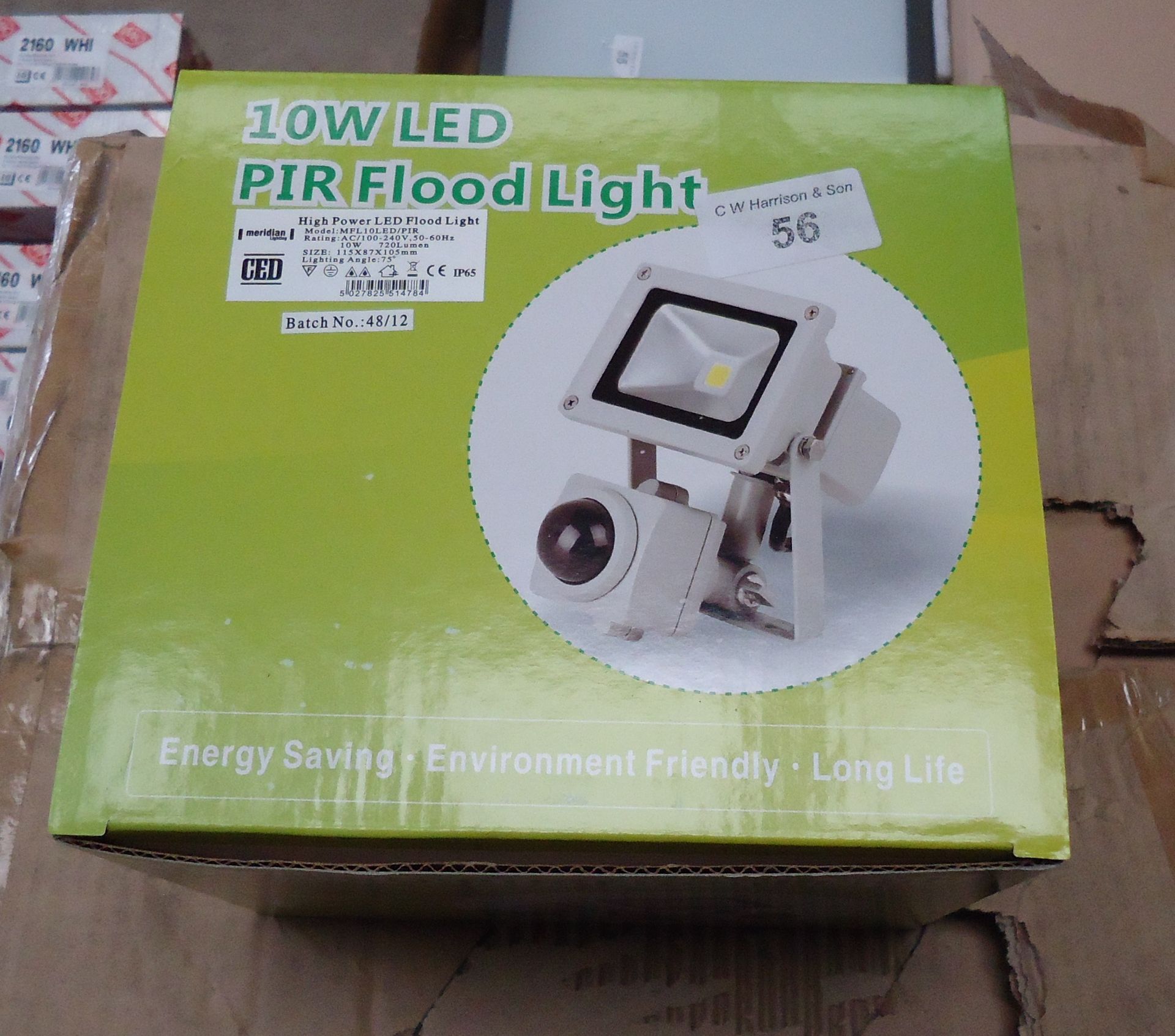 4 x 10 Watt PIR Floodlight