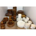 Sixty six items including Forty one pieces Hornsea Heirloom dinner/coffee service (chipped spout to