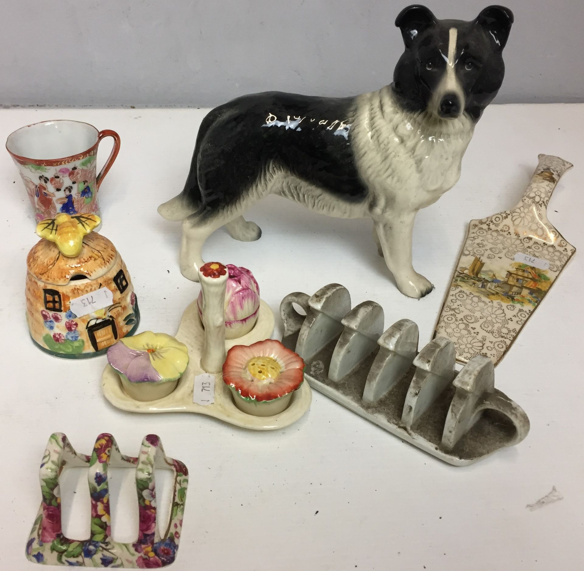 Forty items including Coopercraft Collie dog 20cm high, boxed Rolls Razor set, - Image 4 of 14