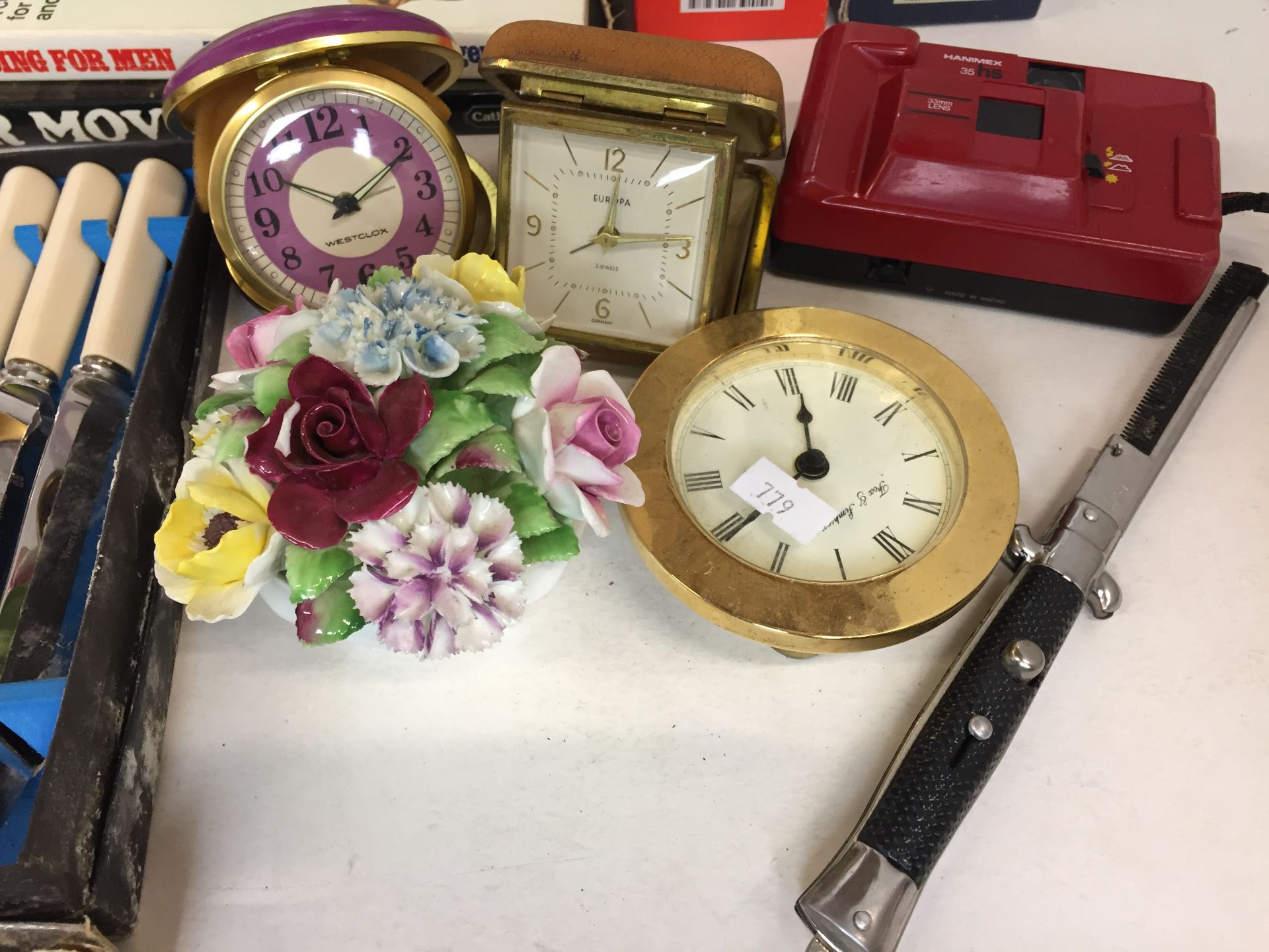 Contents to part of shelf - forty eight items including Royal Doulton posy bowl (two chips to - Image 6 of 6