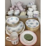 Sixty seven items including Portmeirion Up the Garden Path mug and plate,