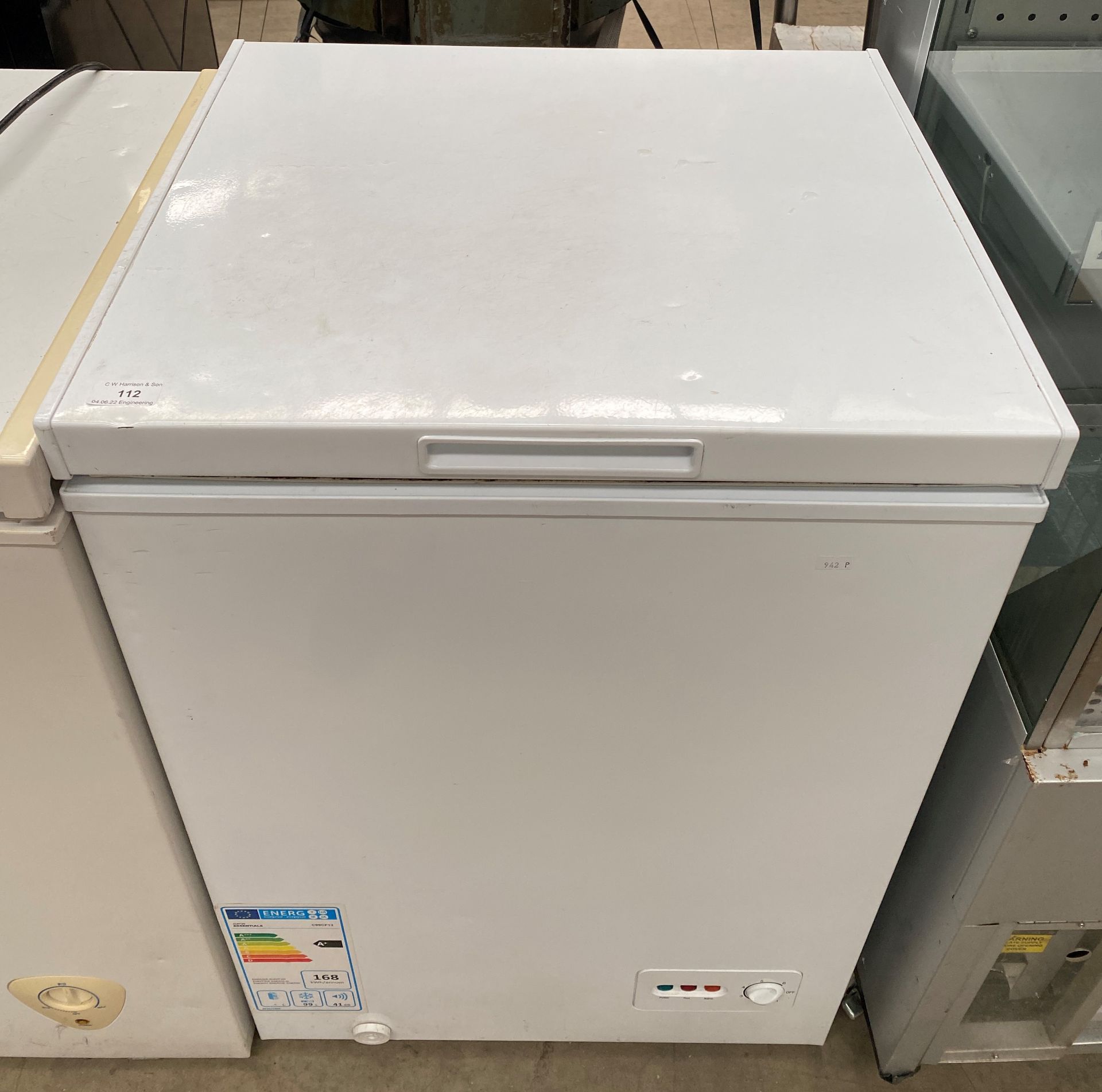 Unbranded chest freezer