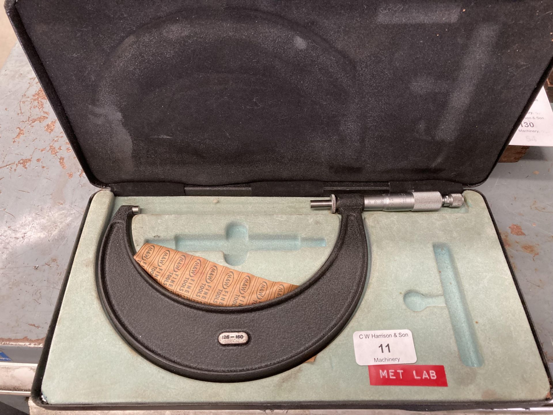 M&W micrometer in case (125-150)