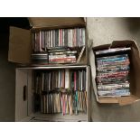 Contents to three boxes - approximately 110 CDs - compilations, soul, rock,