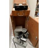 Opax high performance microscope model BLDR with binocular viewing lead no 230298 (not tested,