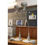 Pair of anglepoise table lamps (PO)