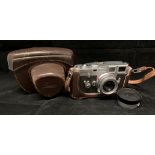 A Leica M3-1045 339 DBP camera with Elmar 1:2.
