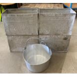 Five Walls Ice Cream galvanised containers,
