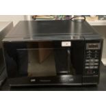 A Panasonic NN-E28JBM microwave oven.