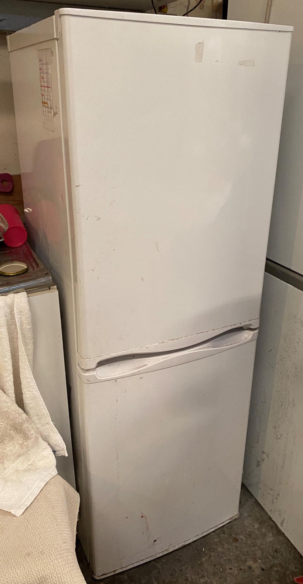 Unbranded Fridge/Freezer and a Philips MCM2150 Micro Music System