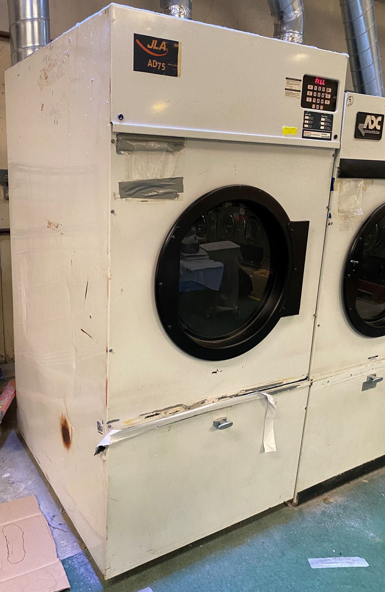ADC American Dryer Corporation ADG75THS 75lb Gas Tumble Dryer - single phase - Image 2 of 5