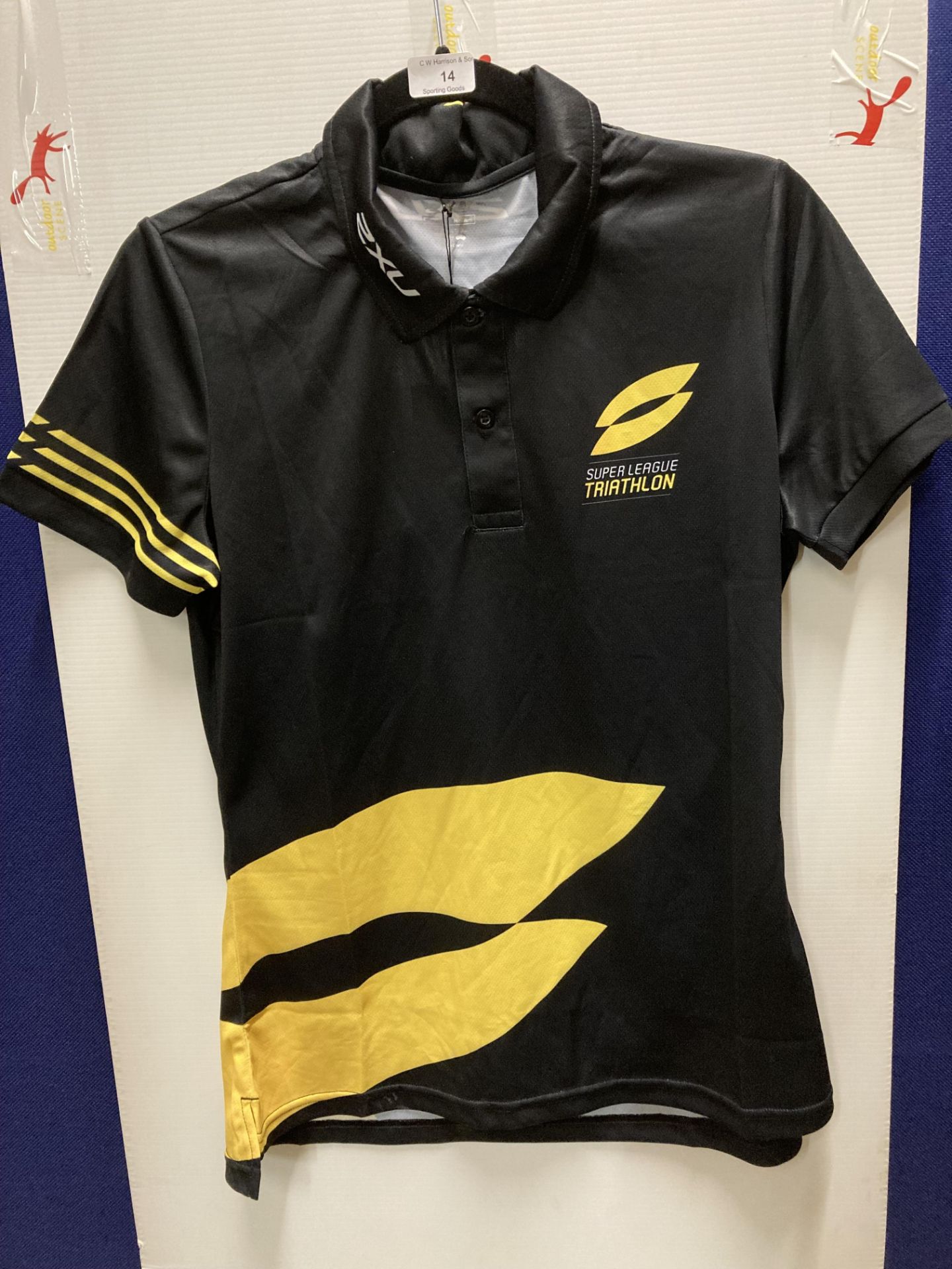 50 x ladies Super League Triathlon polo shirts (size M) Further Information ***