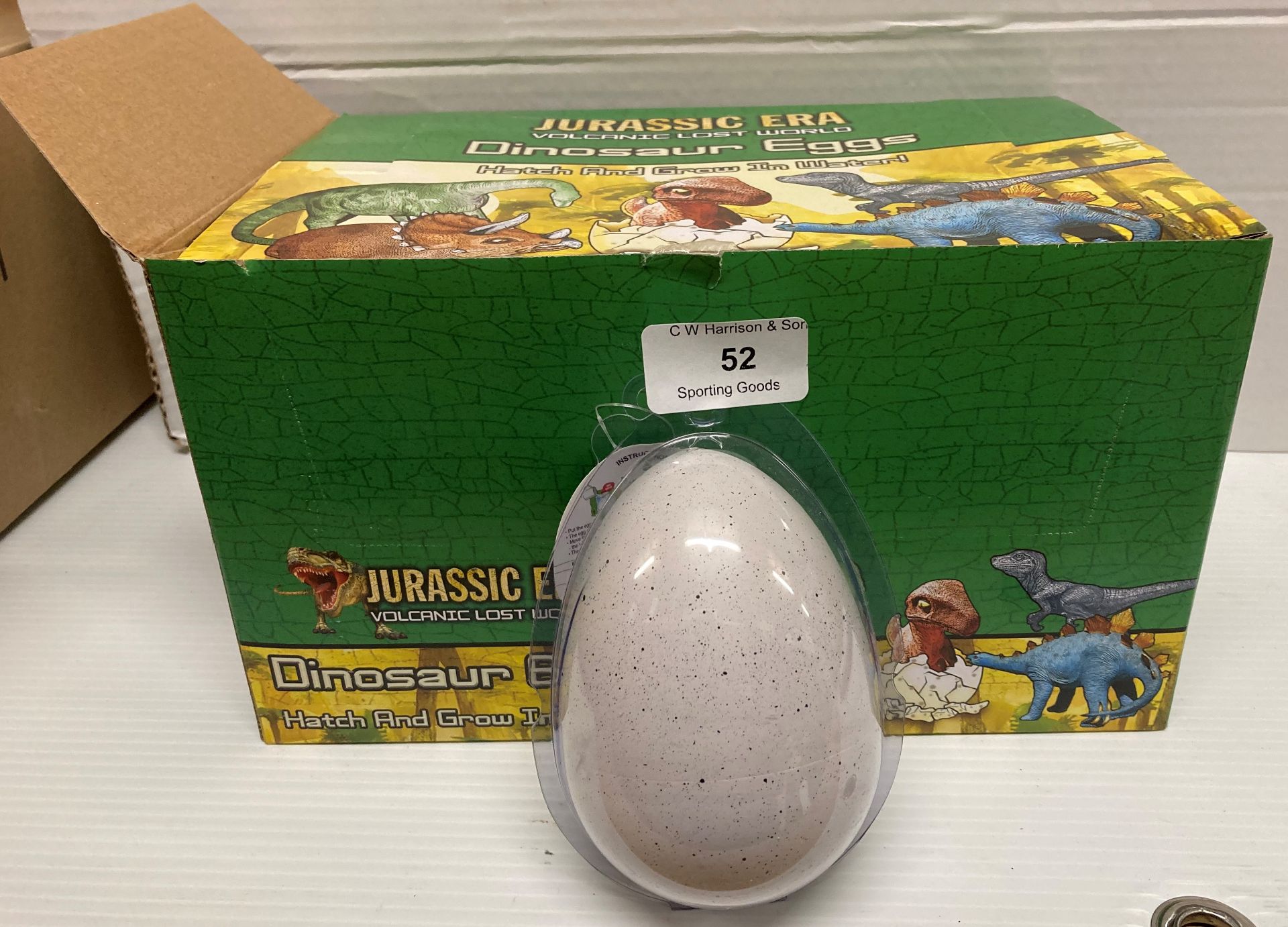 72 x Jurassic Era Dinosaur Eggs (hatch and grow in water - 1 outer box) Further - Image 2 of 2