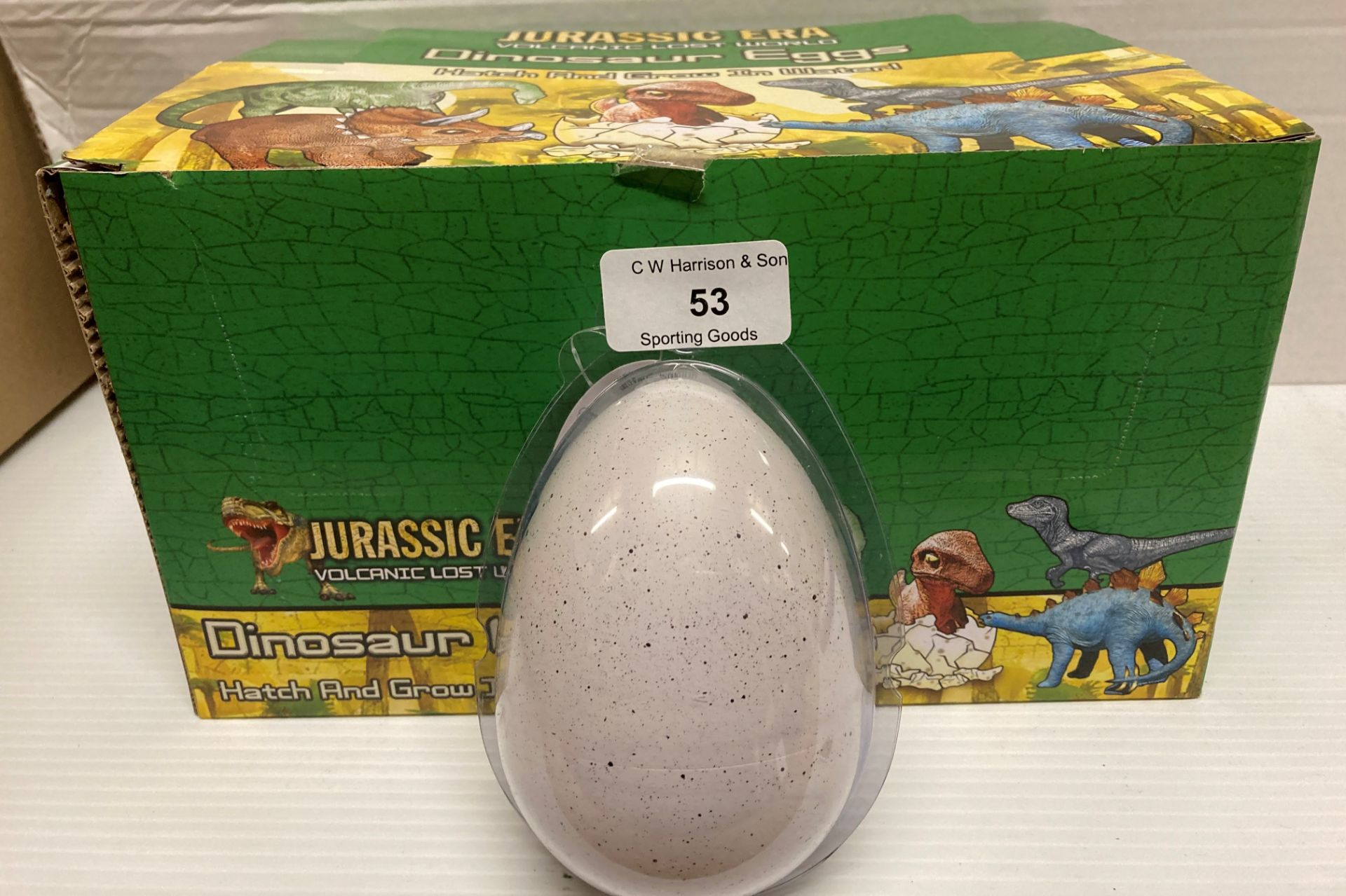 108 x Jurassic Era Dinosaur Eggs (hatch and grow in water - 1 outer box) Further