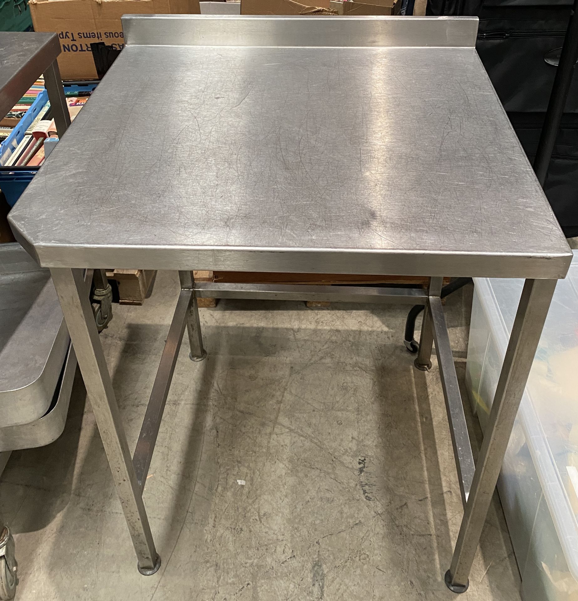 Stainless Steel Preparation Table - 70cm x 75cm