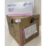 10 boxes of (1 outer boxes) Meditrade Nitrile 3000 LAB gloves - size XL