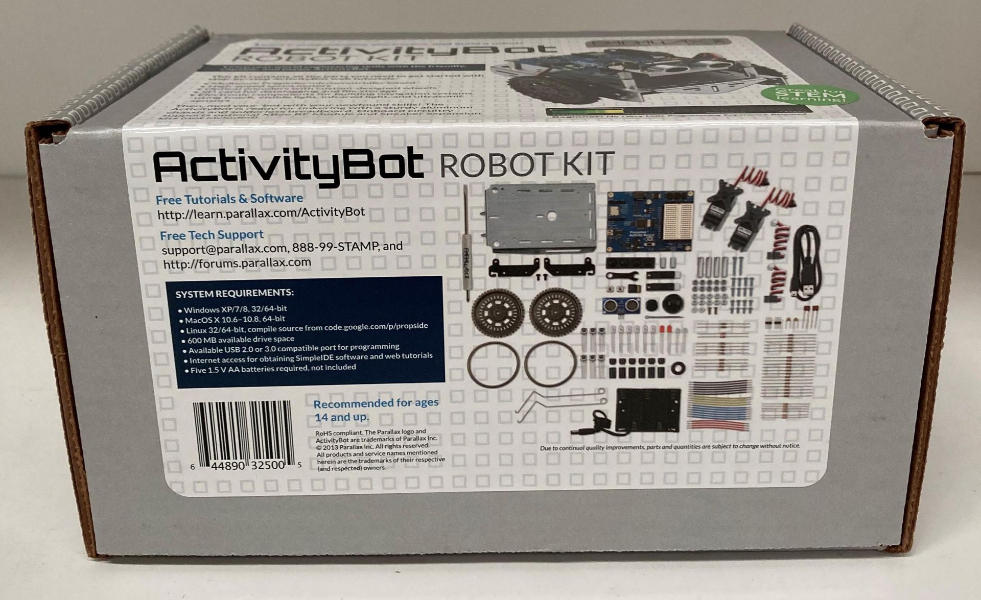 ActivityBot robot kit No: 32500 by Parallax Inc and MeArm robot kit V1. - Image 2 of 2