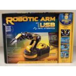 Build Your Own programmable robotic arm with USB PC Interface,