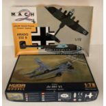 Arado 232 B Luftwaffe general purpose transport airplane 1:72 scale model aircraft by Mach and