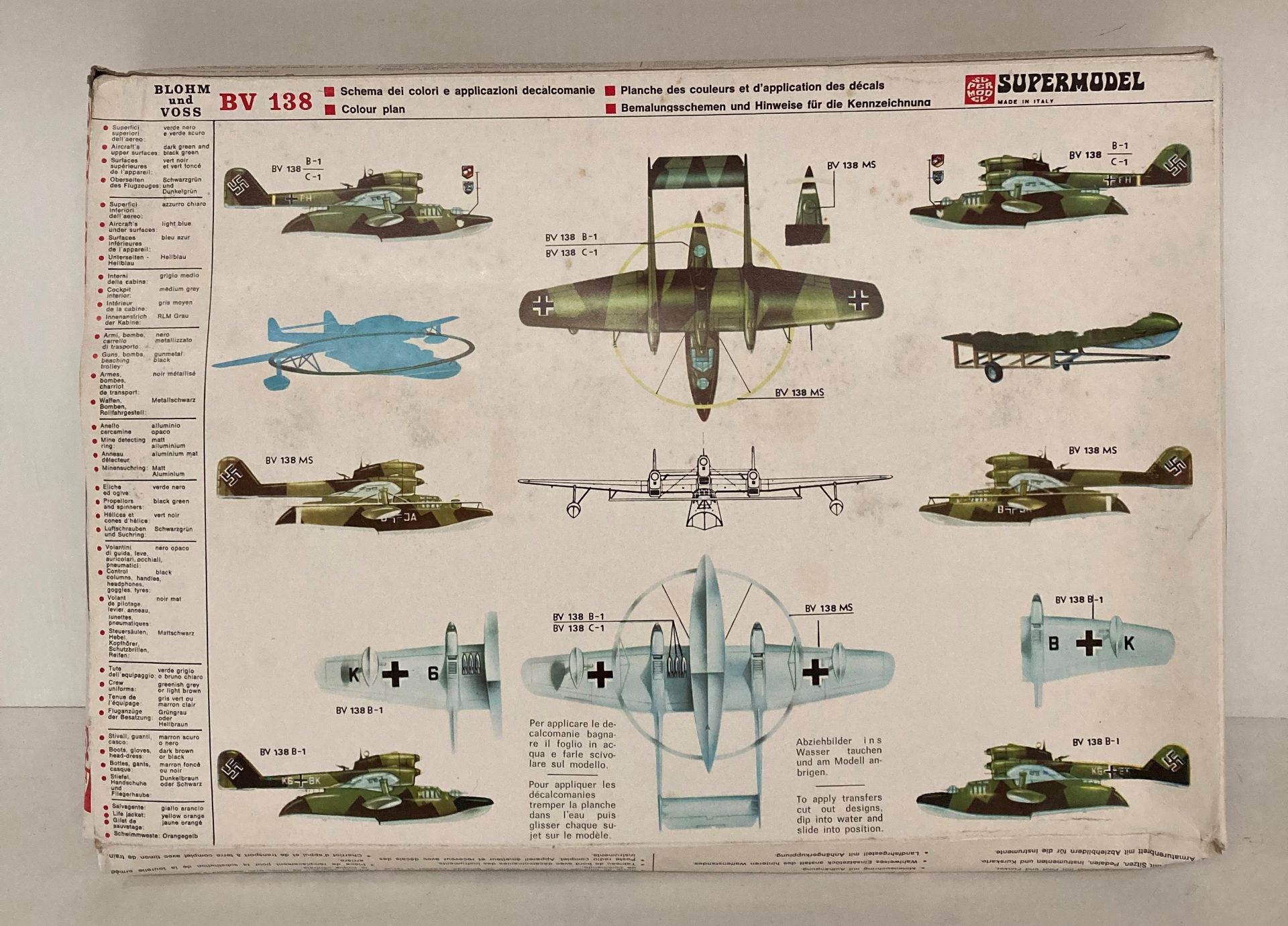 "BLOHM und VOSS BV138" The Flying Dog long range reconnaissance and mine detecting flying boat 1:72 - Image 2 of 3