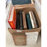 Contents to box - a small quantity of books including Janet R Buttles 'The Queens of Egypt',