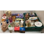 Contents to part of table - approximately 50 assorted Disney items including teapots, mugs, cups,