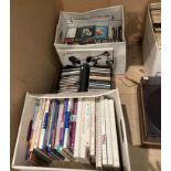Contents to box and a tray - 80 plus CDs, mainly classical,
