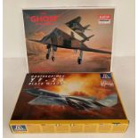 The "Ghost" of Baghdad a Lockhead F-117A Stealth attack-bomber 1:72 scale model kit by Academy