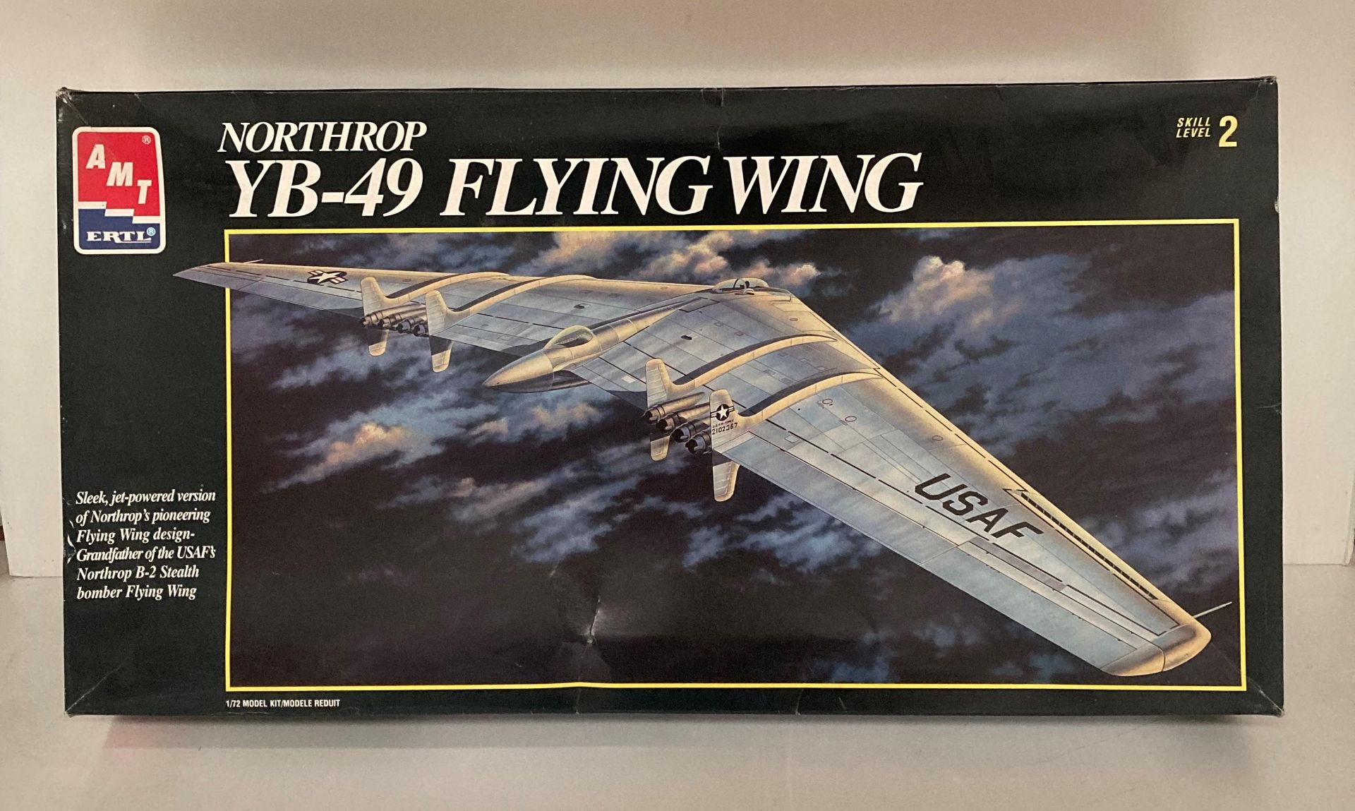 Northrop YB-49 Flying Wing 1:72 scale No: 8619 Skill Level 2 model aircraft by Amt Ertl (S1T1)