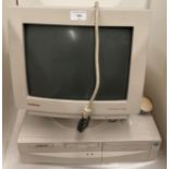 Compaq Presario 750 computer and a Compaq Presario 14SV monitor (no test,